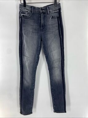 Mother Gray High Rise Jeans Size 27 Gently Used